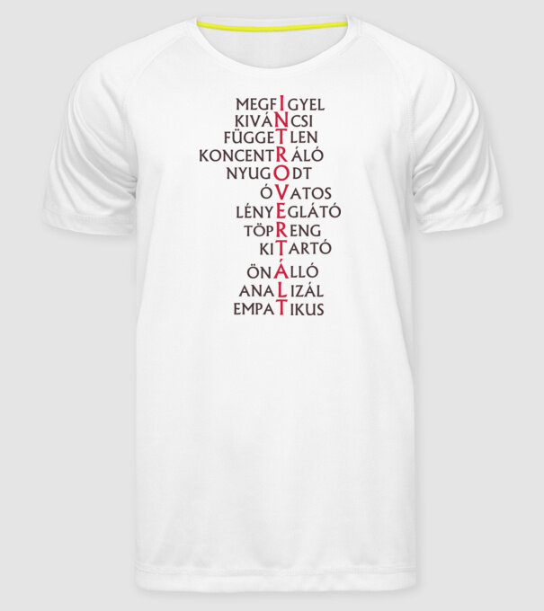  minta fehér pólón