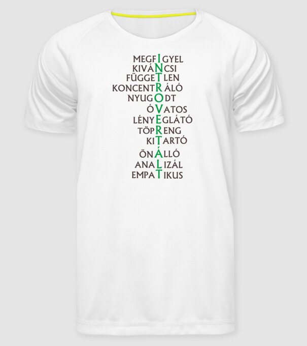  minta fehér pólón
