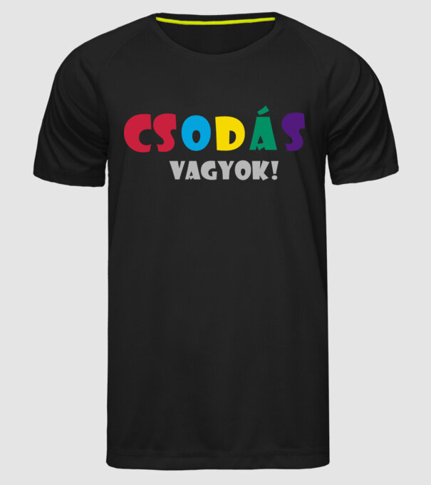  minta fekete pólón