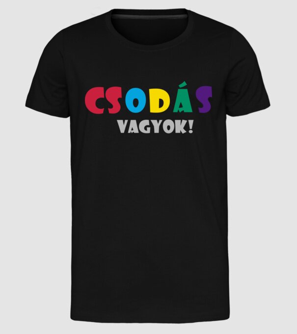  minta fekete pólón