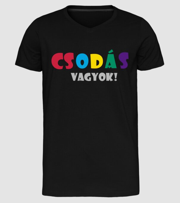  minta fekete pólón