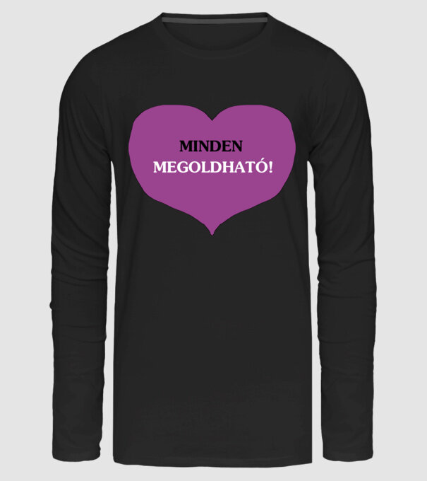  minta fekete pólón