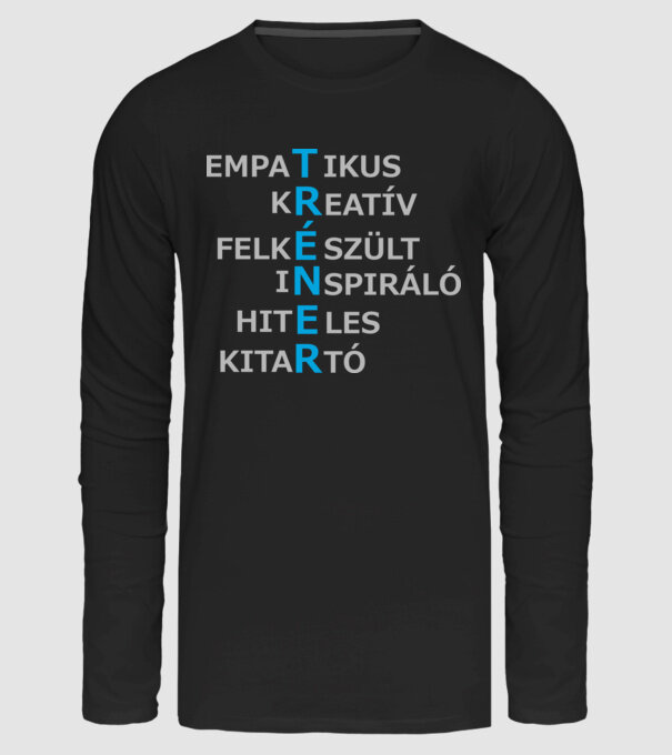  minta fekete pólón