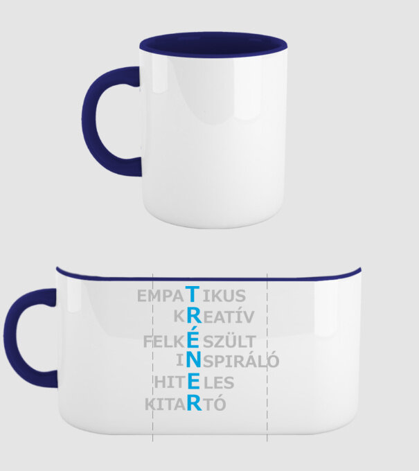  minta sötétkék pólón