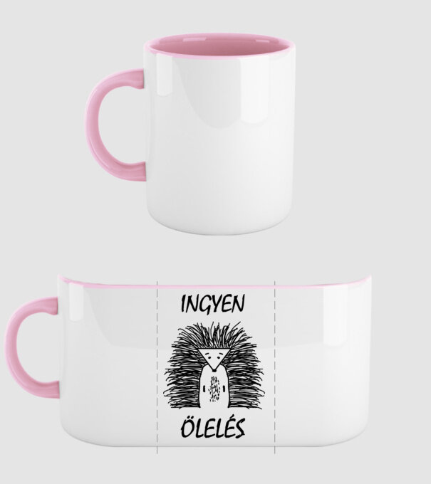  minta világos rózsaszín pólón