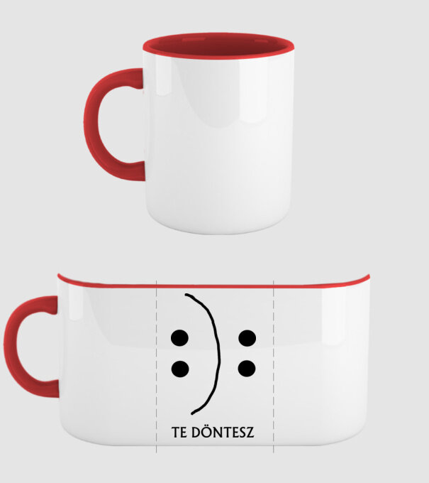  minta piros pólón