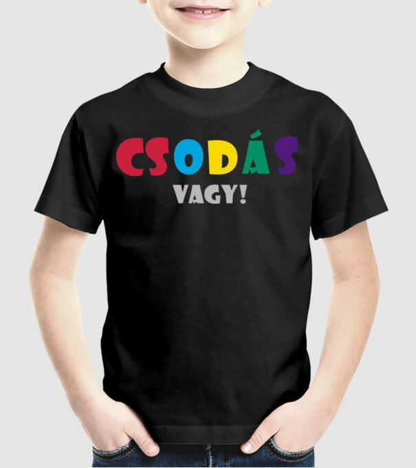  minta fekete pólón