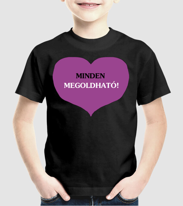  minta fekete pólón