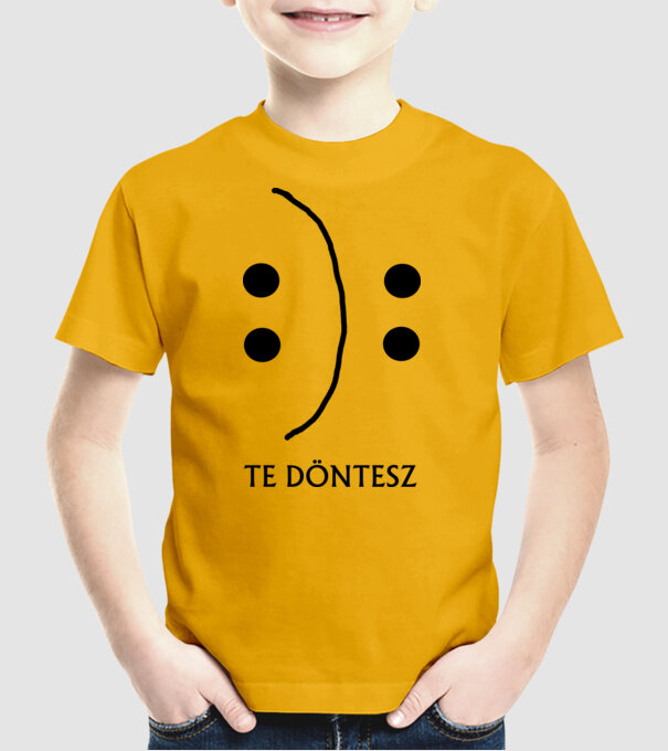  minta sárga pólón