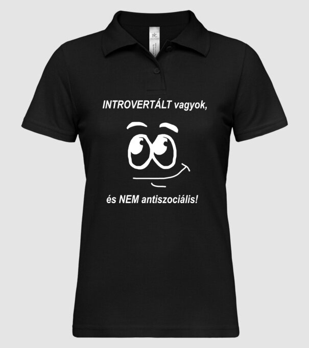  minta fekete pólón