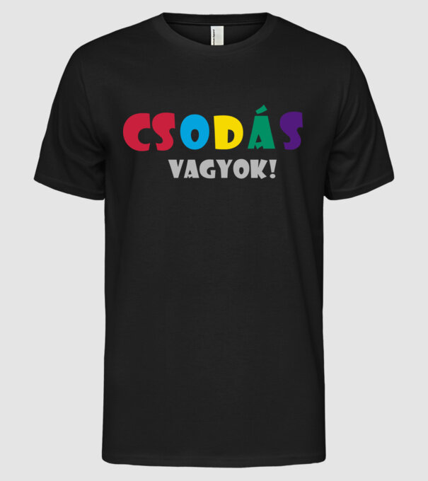  minta fekete pólón