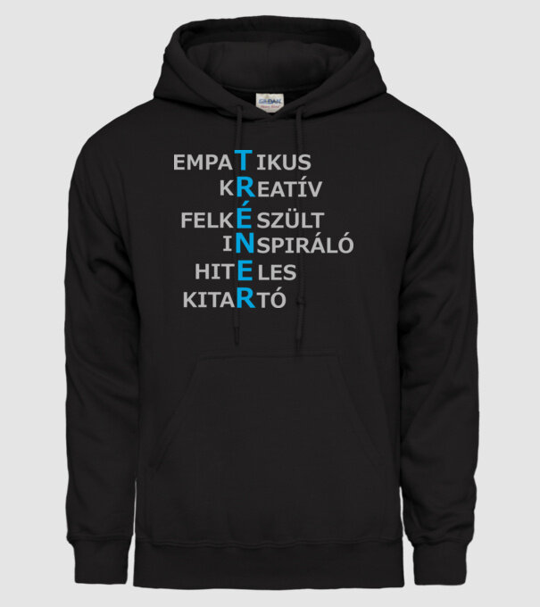  minta fekete pólón