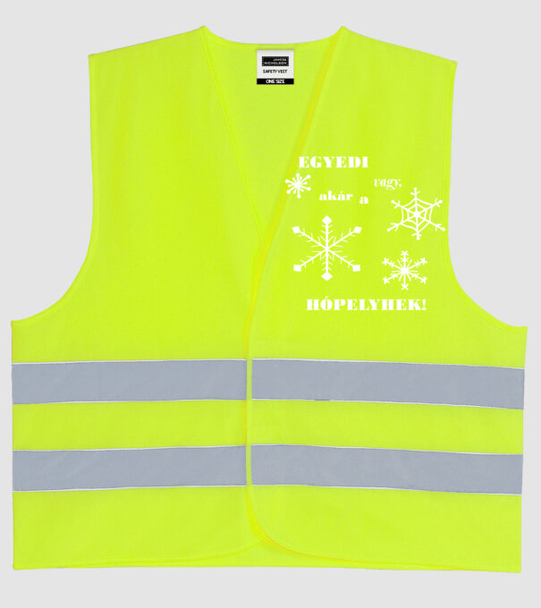  minta neonsárga pólón