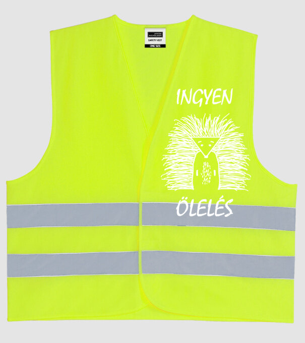  minta neonsárga pólón