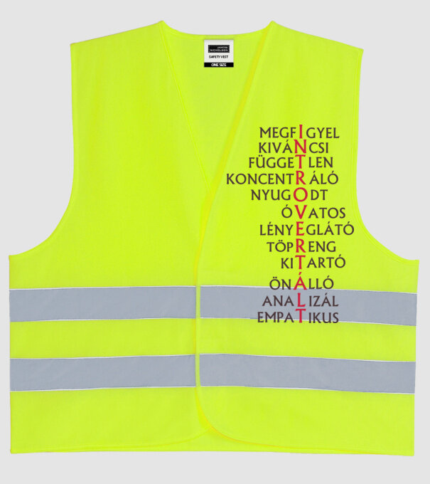  minta neonsárga pólón