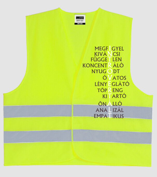  minta neonsárga pólón