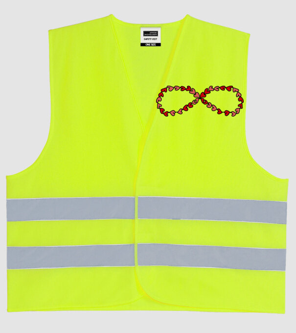 minta neonsárga pólón