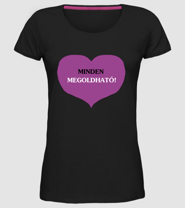  minta fekete pólón