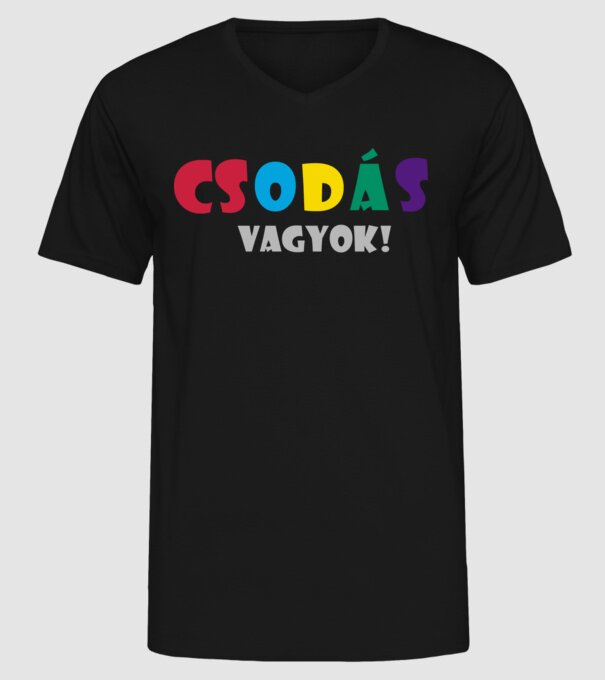  minta fekete pólón