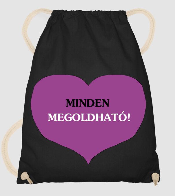  minta fekete pólón
