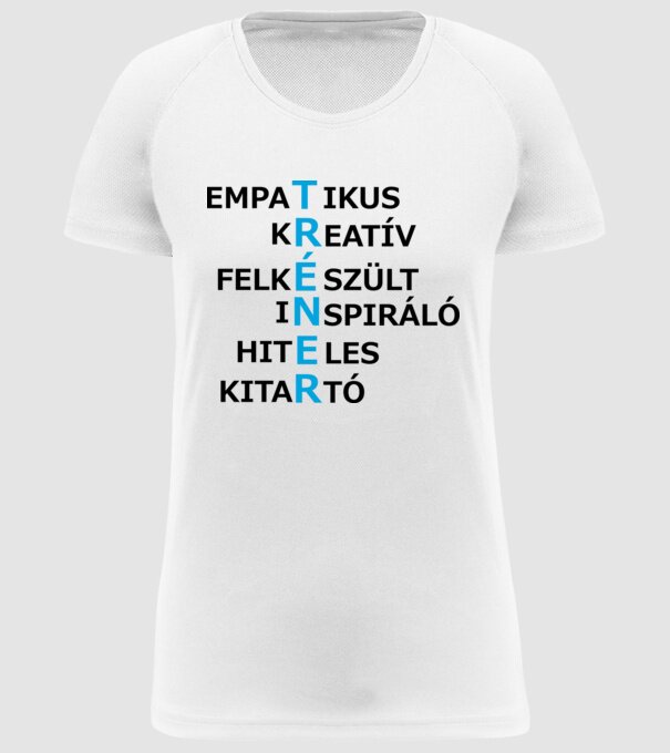  minta fehér pólón