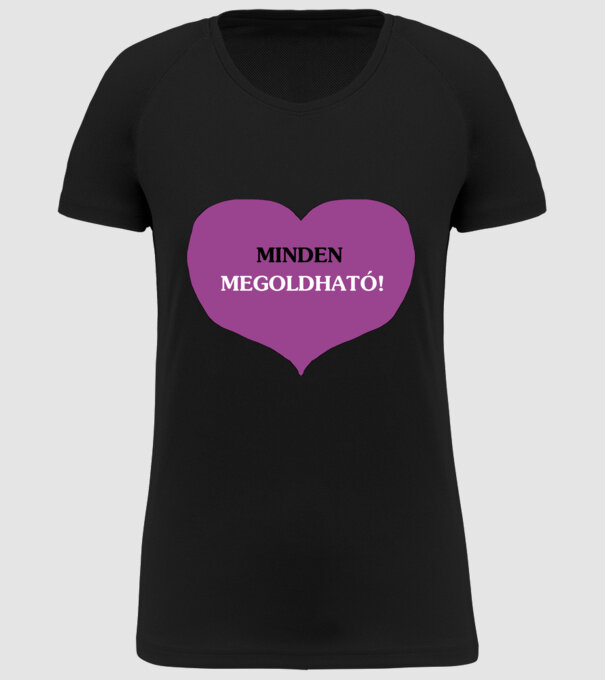  minta fekete pólón